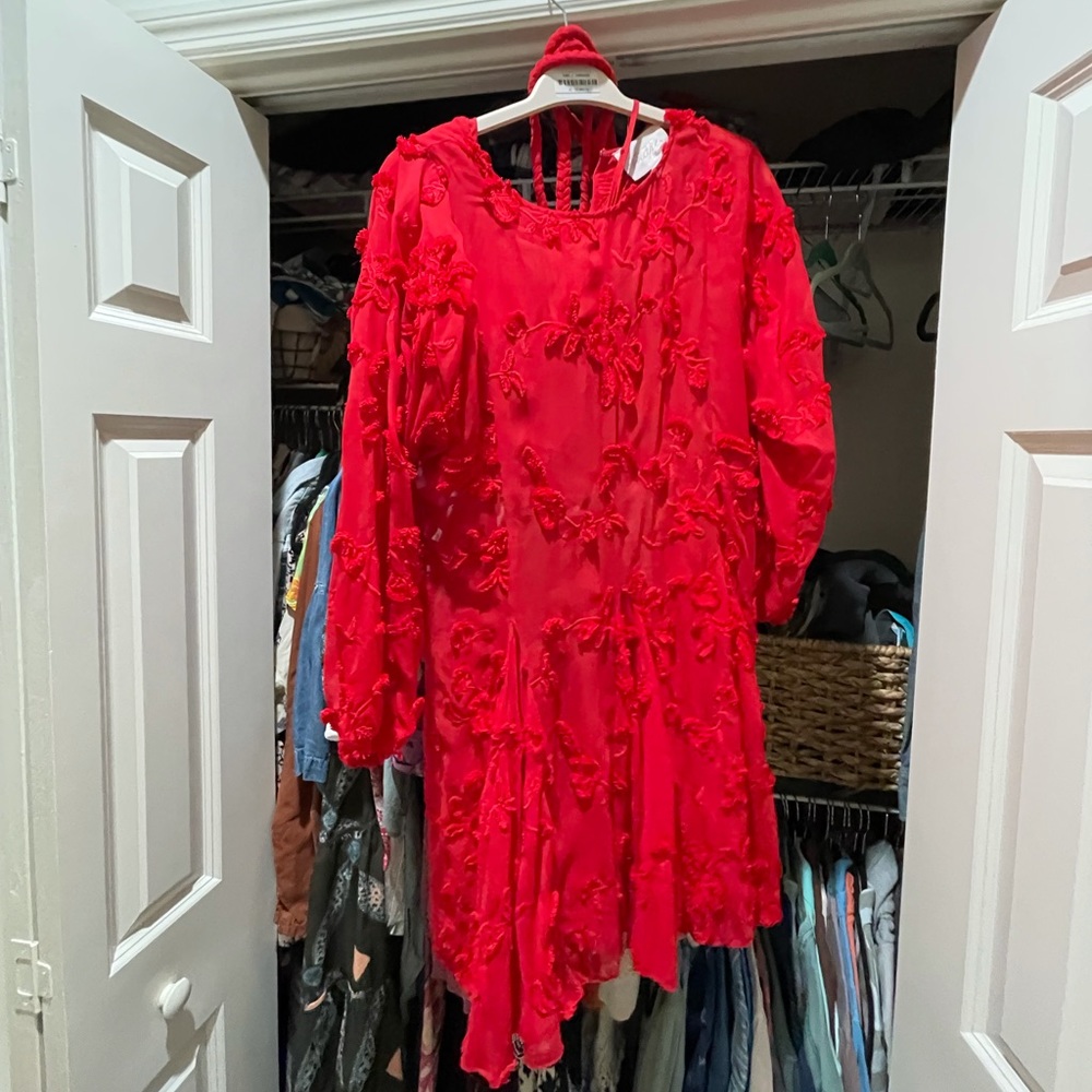 Anthropologie x Mare Mare. Amal textured dress